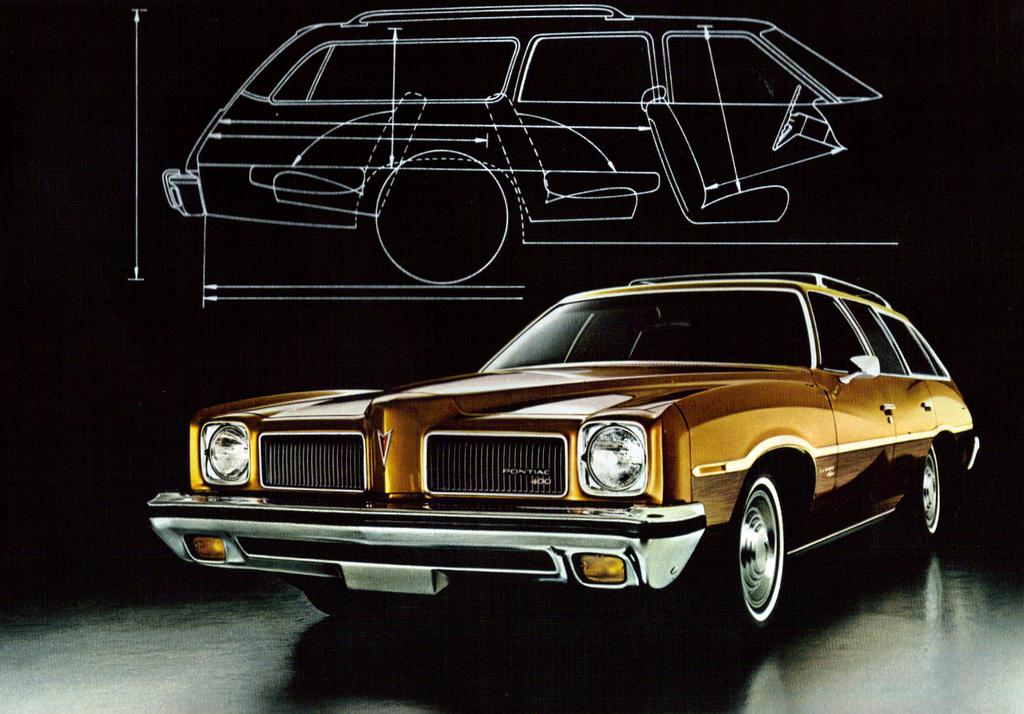 1973 Pontiac LeMans IV (1973 pontiac lemans safari station wagon)